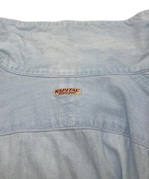 KAPITAL（キャピタル）KAPITAL (キャピタル) シャツワンピース ブルー サイズ:Ｌの古着・服飾アイテム