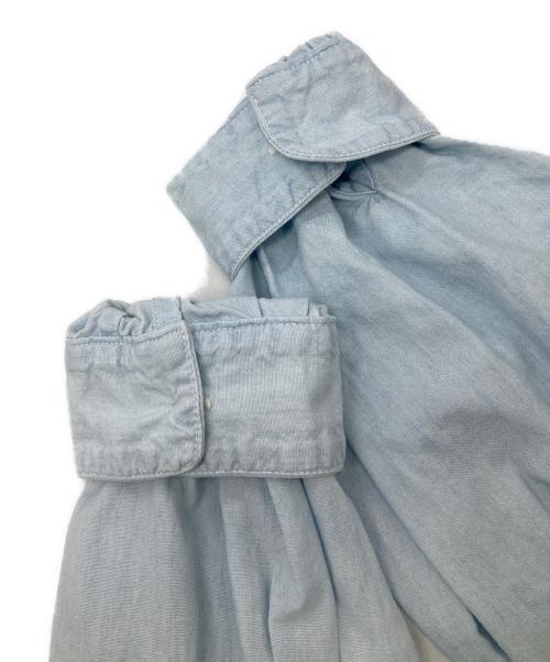 KAPITAL（キャピタル）KAPITAL (キャピタル) シャツワンピース ブルー サイズ:Ｌの古着・服飾アイテム