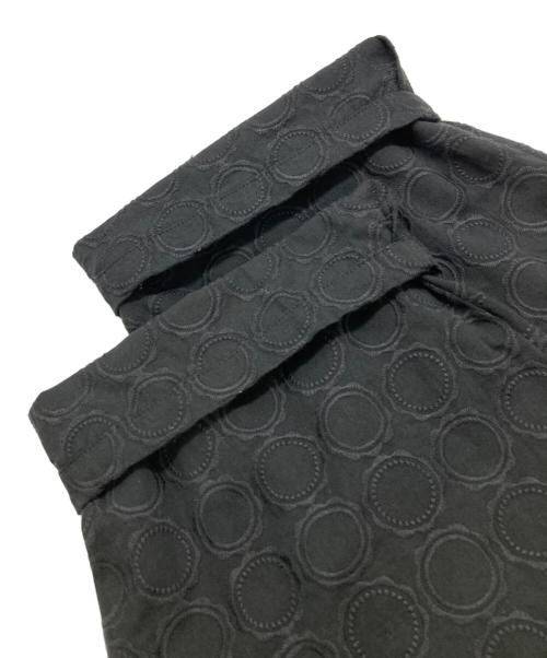 TSUHARU by samansa Mos2（ツハル バイ サマンサモスモス）TSUHARU by samansa Mos2 (ツハル バイ サマンサモスモス) リングタイル刺繍パンツ ブラック サイズ:Fの古着・服飾アイテム