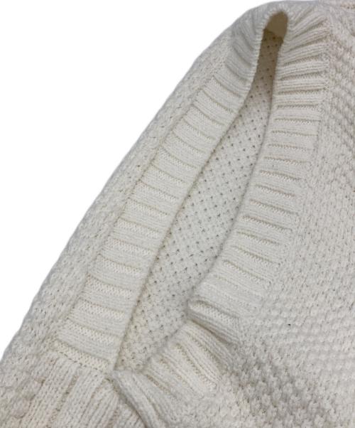 Apuweiser-riche（アプワイザーリッシェ）Apuweiser-riche (アプワイザーリッシェ) ニットベスト ホワイト サイズ:2の古着・服飾アイテム