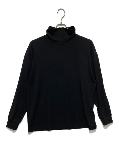 MAISON SPECIAL（メゾンスペシャル）MAISON SPECIAL (メゾンスペシャル) Over Turtle Neck Long Sleeve T-Shirt ブラック サイズ:01の古着・服飾アイテム