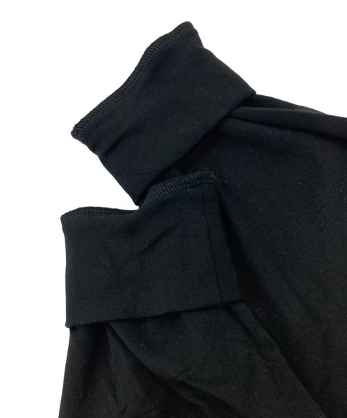 MAISON SPECIAL（メゾンスペシャル）MAISON SPECIAL (メゾンスペシャル) Over Turtle Neck Long Sleeve T-Shirt ブラック サイズ:01の古着・服飾アイテム