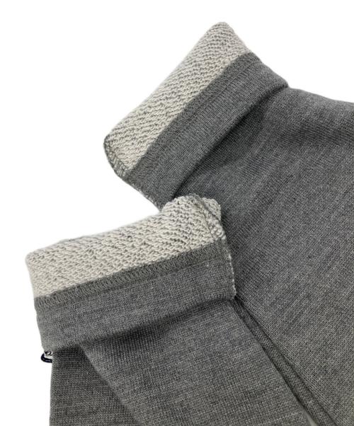 LOOPWHEELER（ループウィラー）LOOPWHEELER (ループウィラー) シルクウールコットンクルースウェット グレー サイズ:Ｍの古着・服飾アイテム