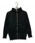 LOOPWHEELER（ループウィラー）の古着「ウォシャブルウール100%ジップアップフーディ」｜ブラック
