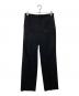AURALEE（オーラリー）の古着「LIGHT WOOL MAX GABARDINE SLACKS」｜ブラック