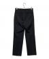 AURALEE (オーラリー) LIGHT WOOL MAX GABARDINE SLACKS ブラック サイズ:3：37000円