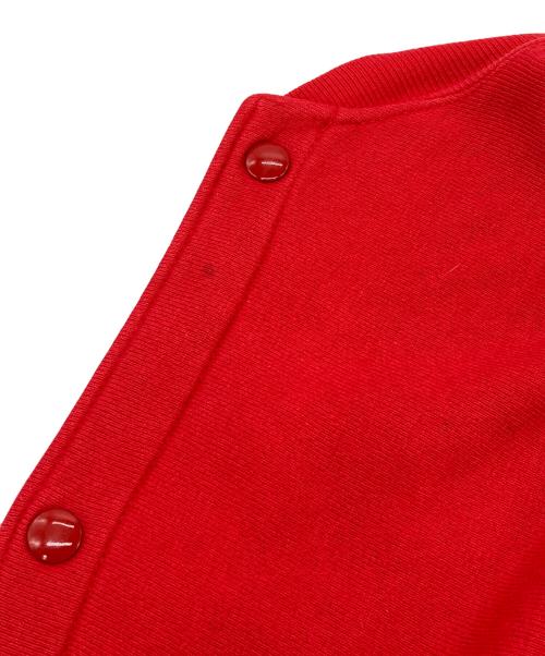 Champion REVERSE WEAVE（チャンピオン リバース ウィーブ）Champion REVERSE WEAVE (チャンピオン リバース ウィーブ) スナップボタンカーディガン レッド サイズ:XLの古着・服飾アイテム