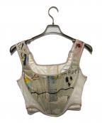 H&M×Jean-Michel Basquiatエイチアンドエム×ジャン ミシェル バスキア）の古着「デザインコルセット」｜マルチカラー