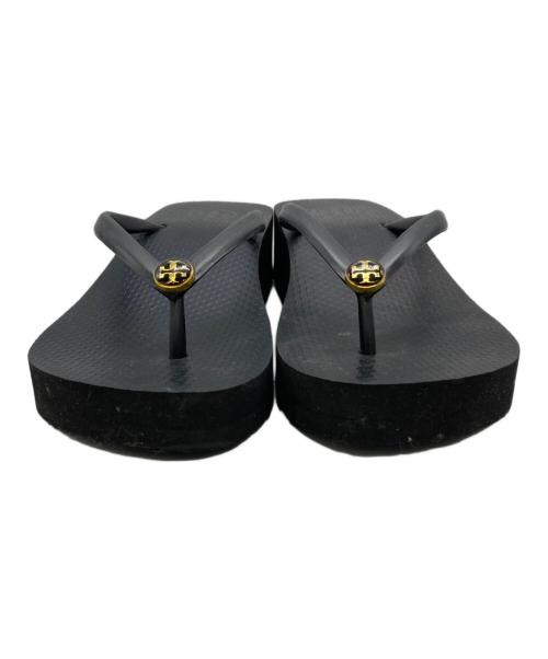 TORY BURCH（トリーバーチ）TORY BURCH (トリーバーチ) 厚底サンダル ブラック サイズ:6の古着・服飾アイテム