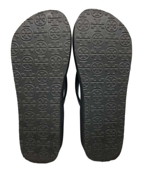 TORY BURCH（トリーバーチ）TORY BURCH (トリーバーチ) 厚底サンダル ブラック サイズ:6の古着・服飾アイテム