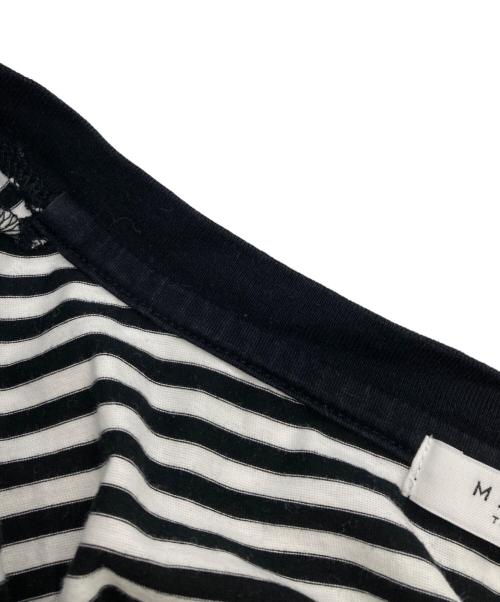 MACPHEE（マカフィー）MACPHEE (マカフィー) ボーダーカットソー ホワイト×ブラック サイズ:Sの古着・服飾アイテム