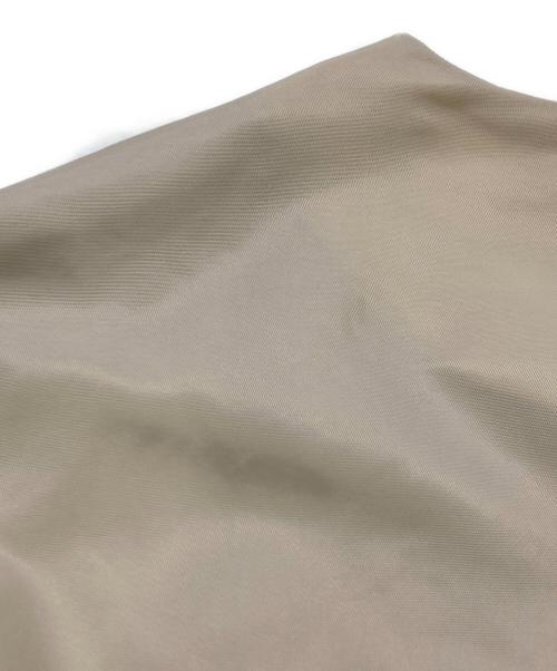 green label relaxing（グリーンレーベルリラクシング）green label relaxing (グリーンレーベルリラクシング) クルーネック ギャザー ブルゾン ベージュ サイズ:-の古着・服飾アイテム