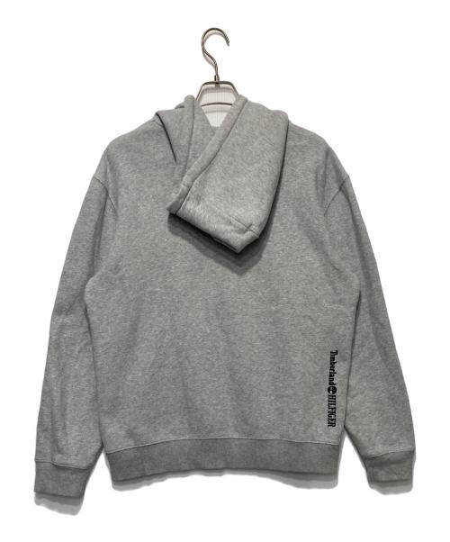 Timberland（ティンバーランド）Timberland (ティンバーランド) TOMMY HILFIGER (トミーヒルフィンガー) プルオーバーパーカー グレー サイズ:XLの古着・服飾アイテム