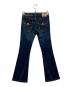 TRUE RELIGION (トゥルー レリジョン) JOEYダメージ加工フレアデニムパンツ インディゴ サイズ:25：5000円