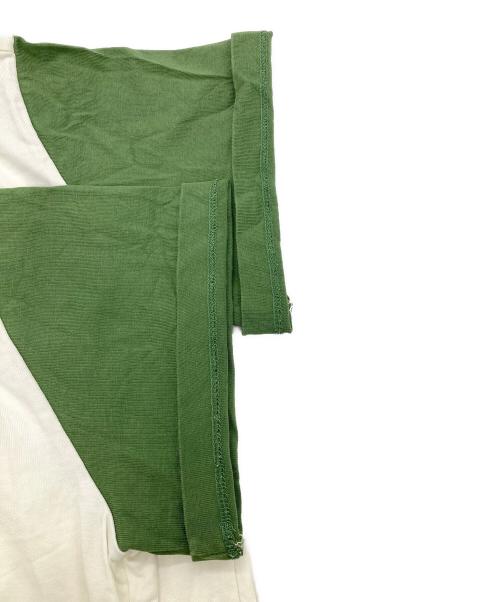 LOEWE（ロエベ）LOEWE (ロエベ) Paula’s Ibiza (パウラズ イビザ) ロゴプリントショートTシャツ アイボリー×グリーン サイズ:Sの古着・服飾アイテム