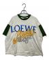 LOEWE（ロエベ）の古着「ロゴプリントショートTシャツ」｜アイボリー×グリーン