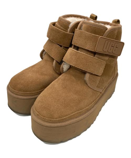 UGG（アグ）UGG (アグ) NEUMEL PLATFORM CHESTNUT ブラウン サイズ:24の古着・服飾アイテム