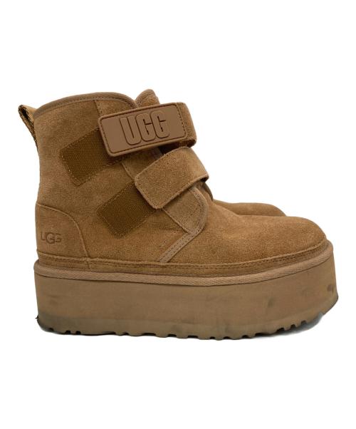 UGG（アグ）UGG (アグ) NEUMEL PLATFORM CHESTNUT ブラウン サイズ:24の古着・服飾アイテム