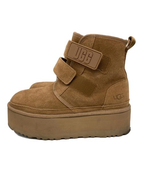 UGG（アグ）UGG (アグ) NEUMEL PLATFORM CHESTNUT ブラウン サイズ:24の古着・服飾アイテム