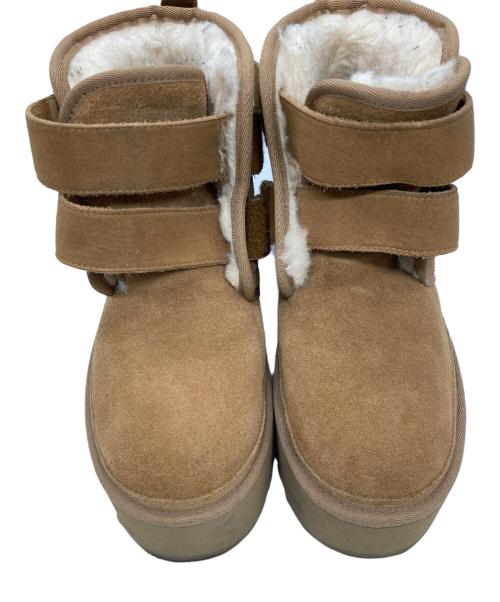 UGG（アグ）UGG (アグ) NEUMEL PLATFORM CHESTNUT ブラウン サイズ:24の古着・服飾アイテム