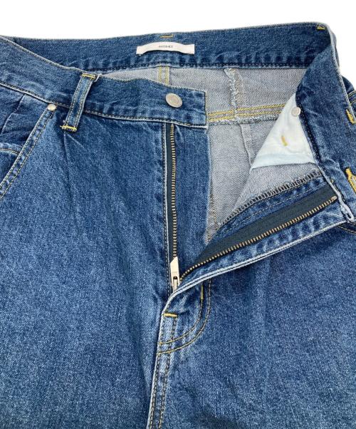 ASTRAET（アストラット）ASTRAET (アストラット) COタックワイドデニムパンツ インディゴの古着・服飾アイテム