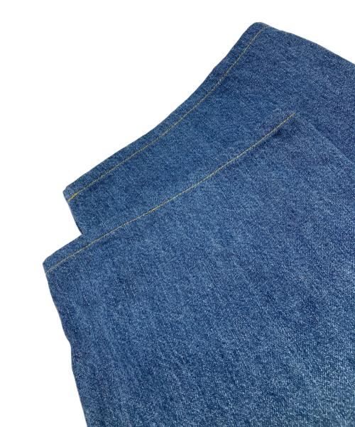 ASTRAET（アストラット）ASTRAET (アストラット) COタックワイドデニムパンツ インディゴの古着・服飾アイテム