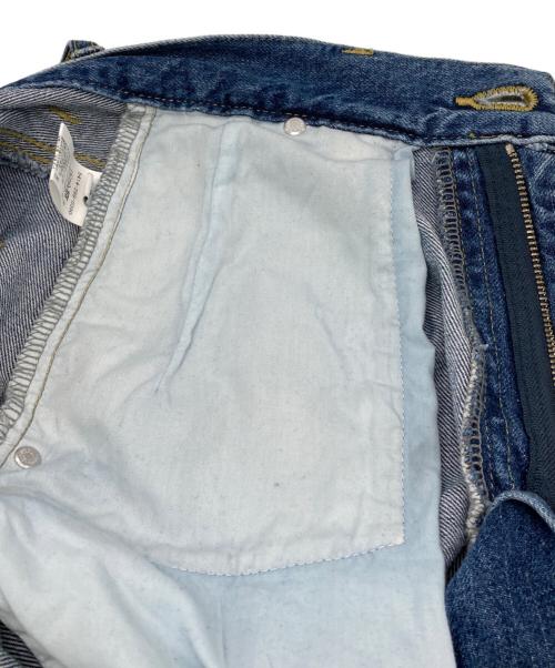 ASTRAET（アストラット）ASTRAET (アストラット) COタックワイドデニムパンツ インディゴの古着・服飾アイテム