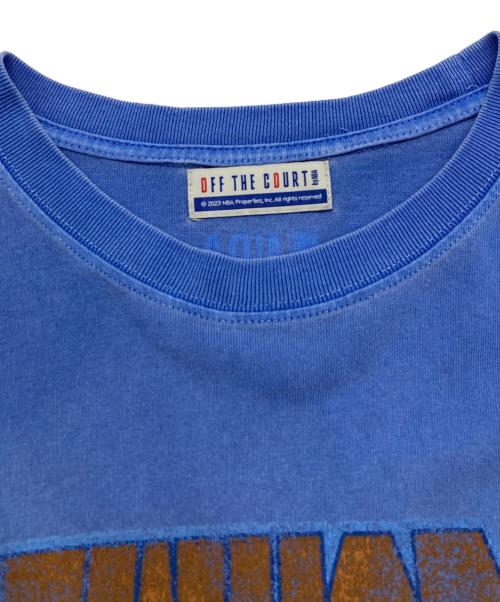OFF THE COURT（オフザコート）OFF THE COURT (オフザコート) JOURNAL STANDARD (ジャーナルスタンダード) 別注NBAプリントTシャツ ブルー サイズ:Ⅿの古着・服飾アイテム