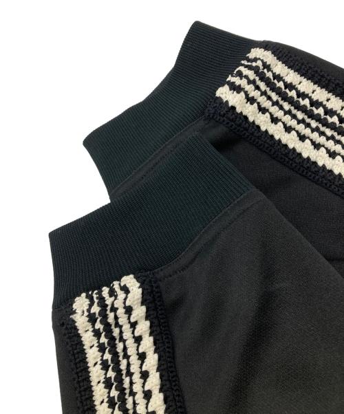 MAISON SPECIAL（メゾンスペシャル）MAISON SPECIAL (メゾンスペシャル) Prime-Over Crochet Line Track Jacket ブラック サイズ:02の古着・服飾アイテム