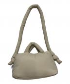 olendオレンド）の古着「パデッドショルダーバッグ」｜ベージュ