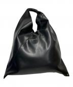 MM6 Maison Margielaエムエムシックスメゾンマルジェラ）の古着「レザージャパニーズバッグ」｜ブラック