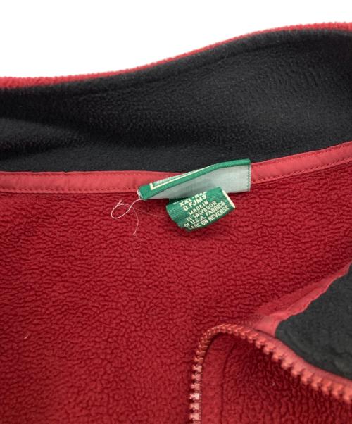 L.L.Bean（エルエルビーン）L.L.Bean (エルエルビーン) フリースジャケット レッド サイズ:XXLの古着・服飾アイテム