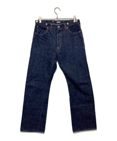 WAREHOUSE（ウエアハウス）WAREHOUSE (ウエアハウス) シンチバックデニムパンツ インディゴ サイズ:32の古着・服飾アイテム