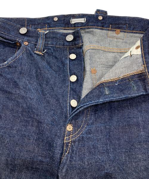 WAREHOUSE（ウエアハウス）WAREHOUSE (ウエアハウス) シンチバックデニムパンツ インディゴ サイズ:32の古着・服飾アイテム