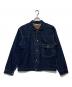 WAREHOUSE（ウエアハウス）の古着「2001 1ST TYPEデニムジャケット」｜インディゴ
