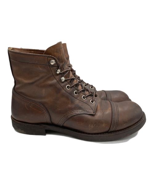 RED WING（レッドウィング）RED WING (レッドウィング) IRON RANGER ブラウン サイズ:27.0の古着・服飾アイテム