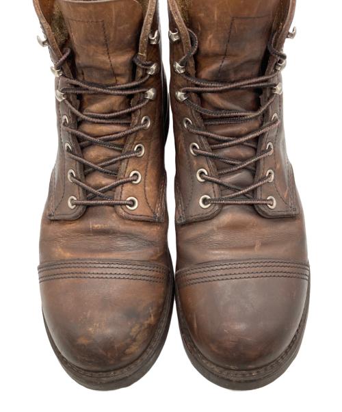 RED WING（レッドウィング）RED WING (レッドウィング) IRON RANGER ブラウン サイズ:27.0の古着・服飾アイテム