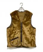 Barbourバブアー）の古着「ファーライナーベスト」｜ブラウン