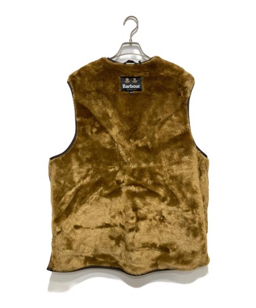 Barbour（バブアー）Barbour (バブアー) ファーライナーベスト ブラウン サイズ:46の古着・服飾アイテム