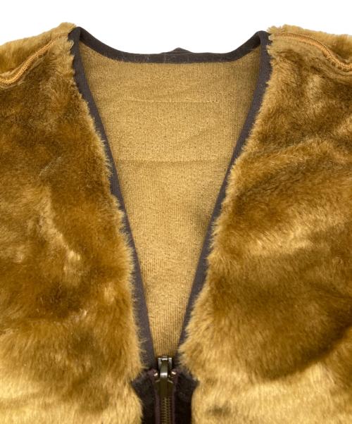 Barbour（バブアー）Barbour (バブアー) ファーライナーベスト ブラウン サイズ:46の古着・服飾アイテム