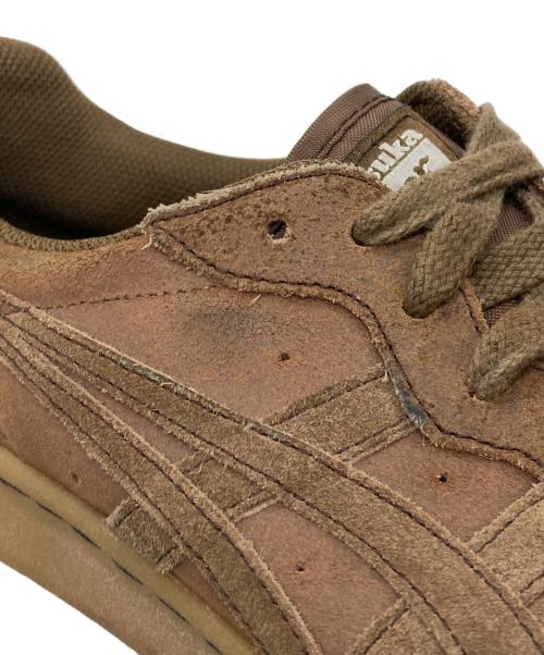 Onitsuka Tiger（オニツカタイガー）Onitsuka Tiger (オニツカタイガー) GSMローカットスニーカー ブラウン サイズ:27.5の古着・服飾アイテム