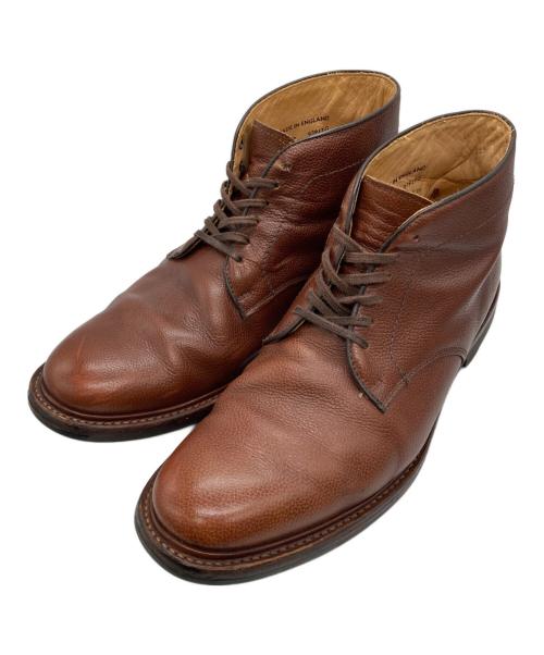 SANDERS（サンダース）SANDERS (サンダース) チャッカブーツ ブラウン サイズ:9の古着・服飾アイテム
