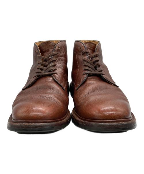 SANDERS（サンダース）SANDERS (サンダース) チャッカブーツ ブラウン サイズ:9の古着・服飾アイテム