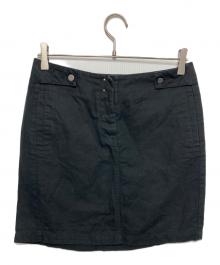MM6 Maison Margiela（エムエムシックスメゾンマルジェラ）の古着「12ssミニスカート」｜ブラック
