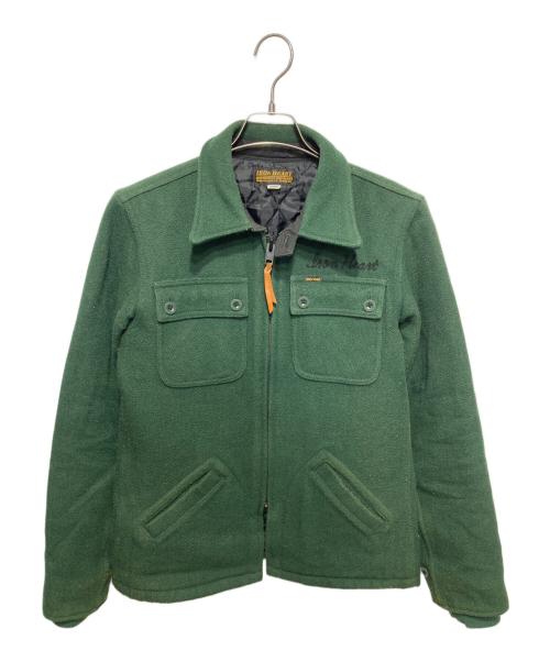 IRON HEART（アイアンハート）IRON HEART (アイアンハート) ヘビージャケット グリーン サイズ:Sの古着・服飾アイテム