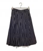 45Rフォーティファイブ・アール）の古着「ウールシルク混 レジメンタルストライプパンツ」｜ネイビー