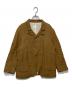 Gauze（ガーゼ）の古着「リネンジャケット」｜ブラウン