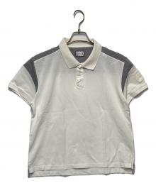 MONCLER（モンクレール）の古着「ポロシャツ」｜ホワイト
