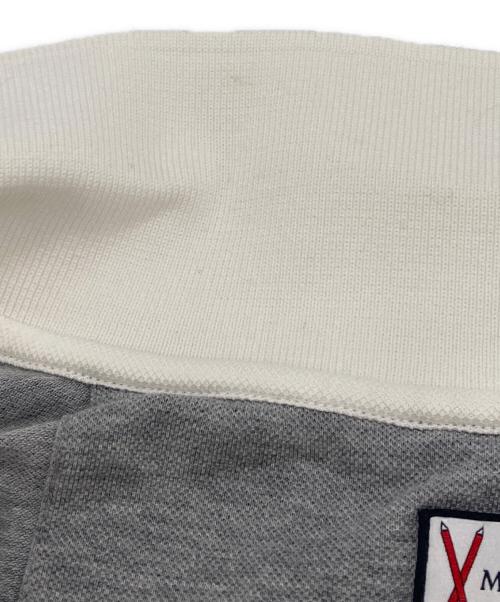 MONCLER（モンクレール）MONCLER (モンクレール) ポロシャツ ホワイト サイズ:Lの古着・服飾アイテム