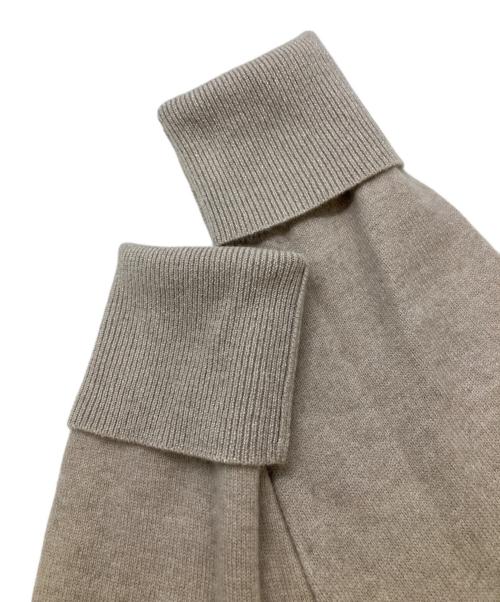 Fabiana Filippi（ファビアナフィリッピ）Fabiana Filippi (ファビアナフィリッピ) 襟付きカシミヤブレンドニット ベージュ サイズ:XSの古着・服飾アイテム